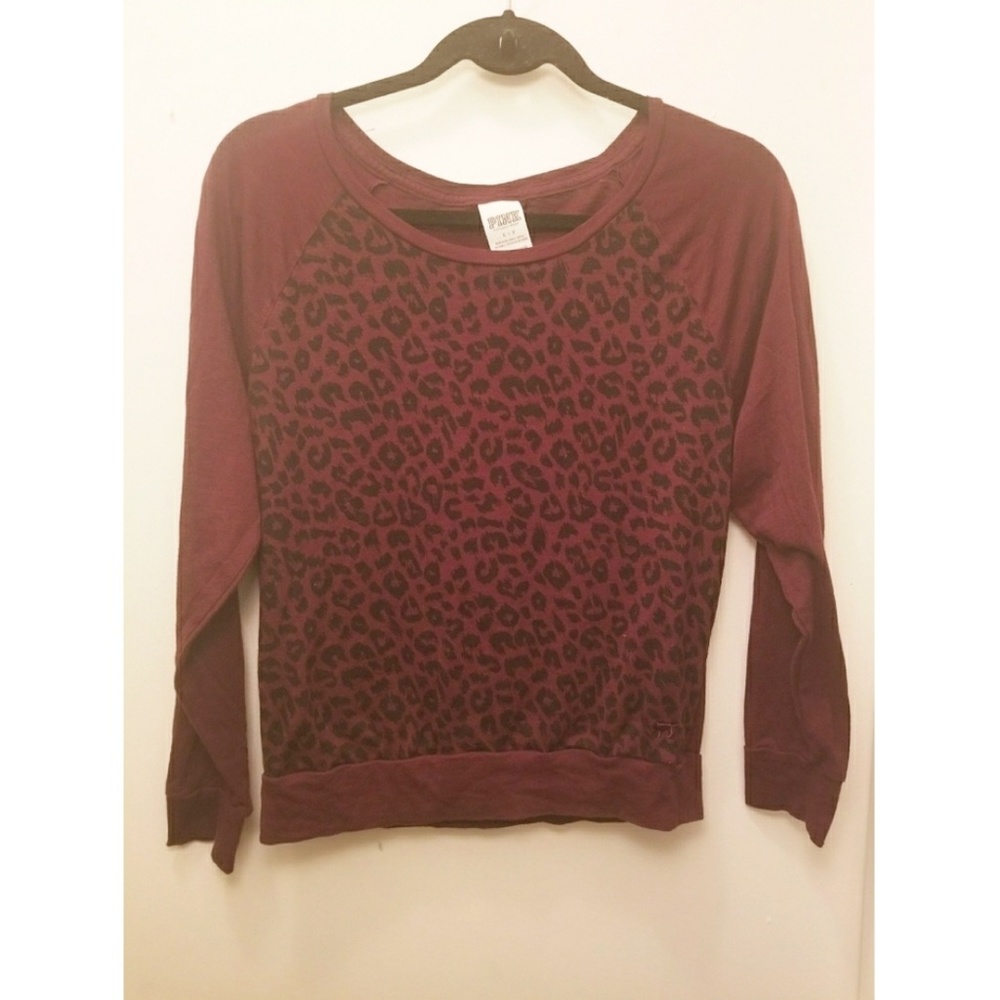 Victoria's secret leopard long sleeve top